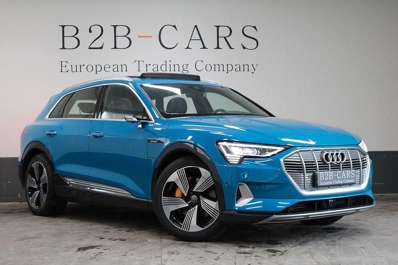 Blau Gebraucht 2019 Audi e-tron SUV | 20.900 € (Superpreis) - Bild 1/4