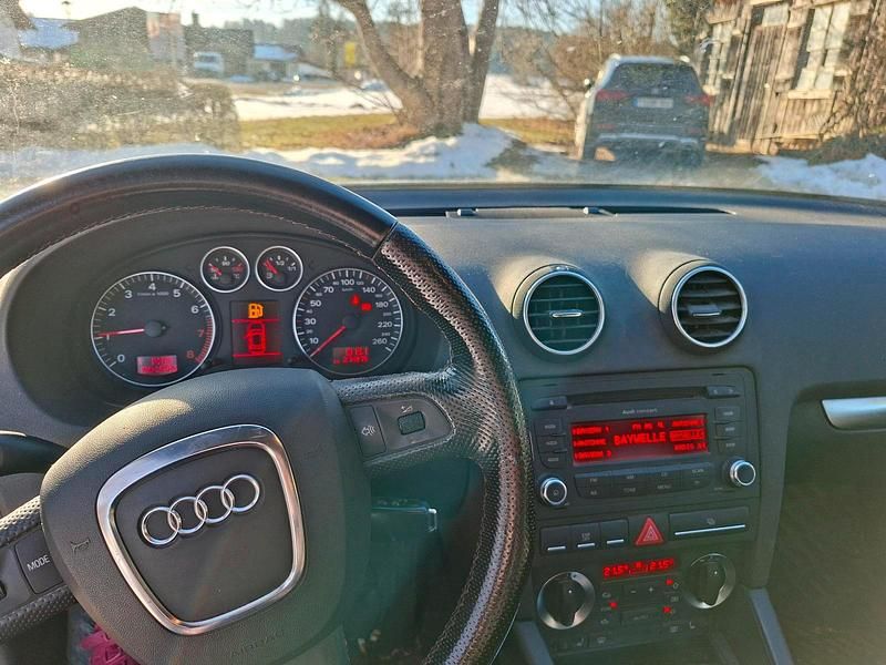 Gebraucht Audi A3 S-Line 160 PS (117 kW) 2008 Schwarz Kleinwagen