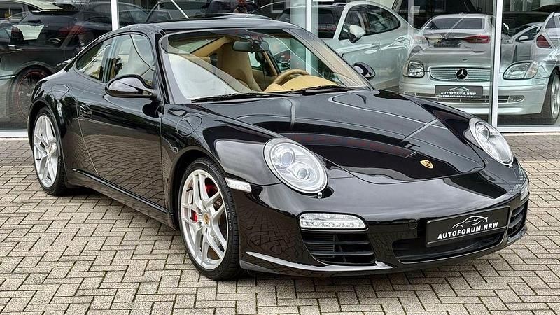 Basaltschwarzmetallic Gebraucht 2009 Porsche 911 Carrera S Coupé | 65.900 € (Guter Preis) - Bild 1/4
