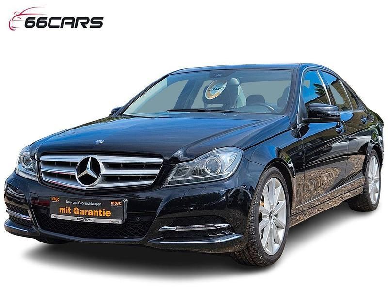 Schwarz Gebraucht 2013 Mercedes C250 Limousine | 14.480 € (Etwas zu teuer) - Bild 1/4