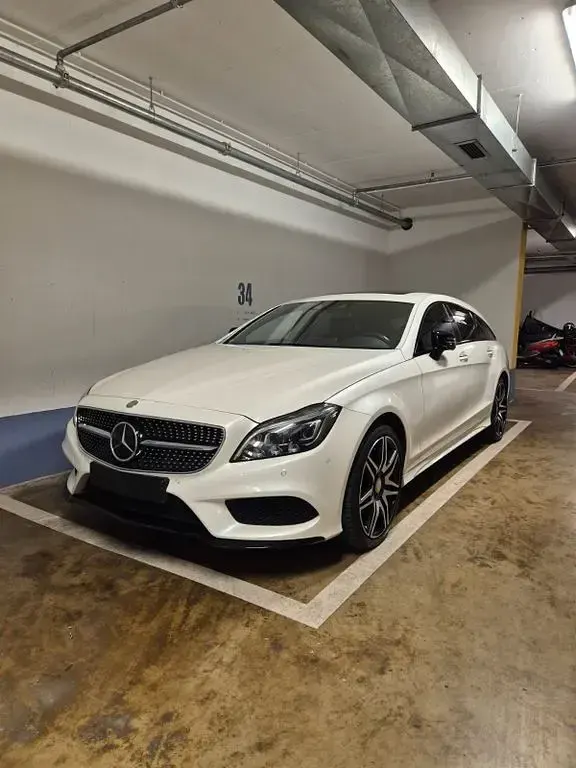 Gebraucht Mercedes CLS350 Shooting Brake 258 PS (189 kW) 2017 Weiß Kombi