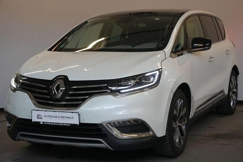Gebraucht Renault Espace Intens 160 PS (117 kW) 2016 Weiß Van / Kleinbus