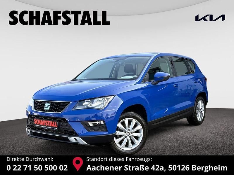 Blau (energy blau) Gebraucht 2019 Seat Ateca Style SUV | 16.979 € (Superpreis) - Bild 1/3