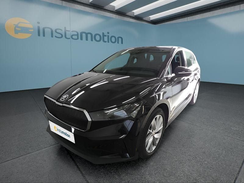 Schwarz Gebraucht 2021 Skoda Enyaq iV SUV | 30.549 € (Fairer Preis) - Bild 1/4