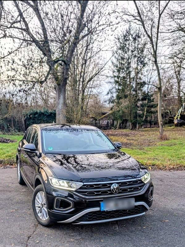 Gebraucht VW T-Roc 110 PS (80 kW) 2023 Schwarz SUV