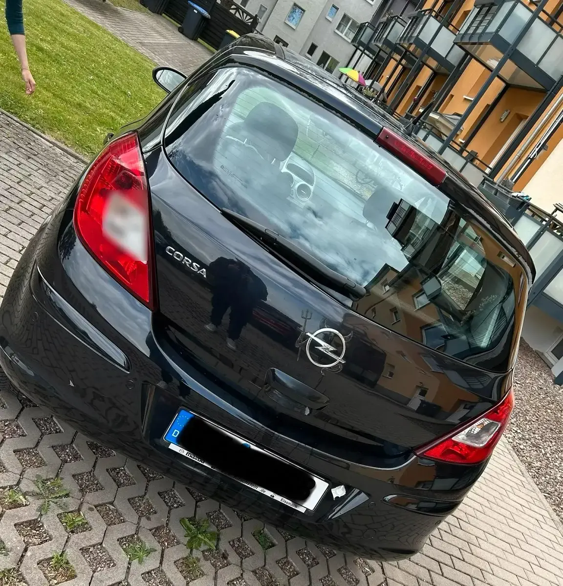 Gebraucht Opel Corsa 80 PS (58 kW) 2009 Schwarz Kleinwagen