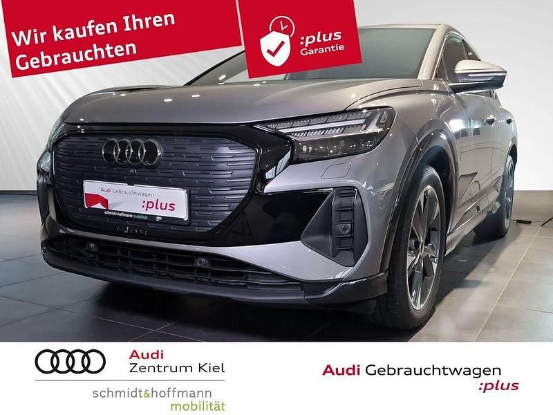 Taifungrau metallic Gebraucht 2022 Audi Q4 Sportback e-tron Ambiente SUV | 39.880 € (Fairer Preis) - Bild 1/4