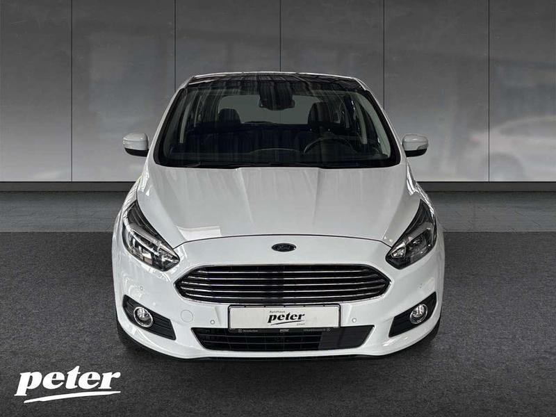 Gebraucht Ford S-MAX Titanium 165 PS (121 kW) 2019 Frostweiß Van / Kleinbus