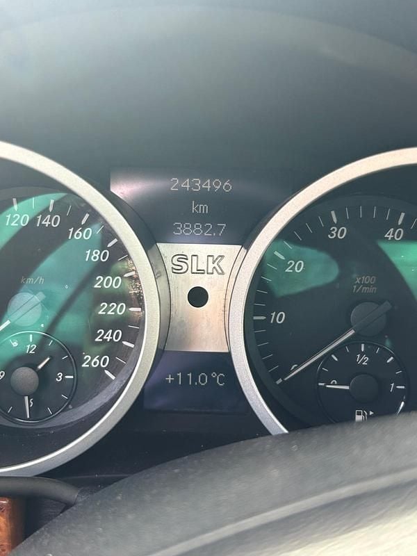 Gebraucht Mercedes SLK280 231 PS (169 kW) 2006 Blau Cabrio