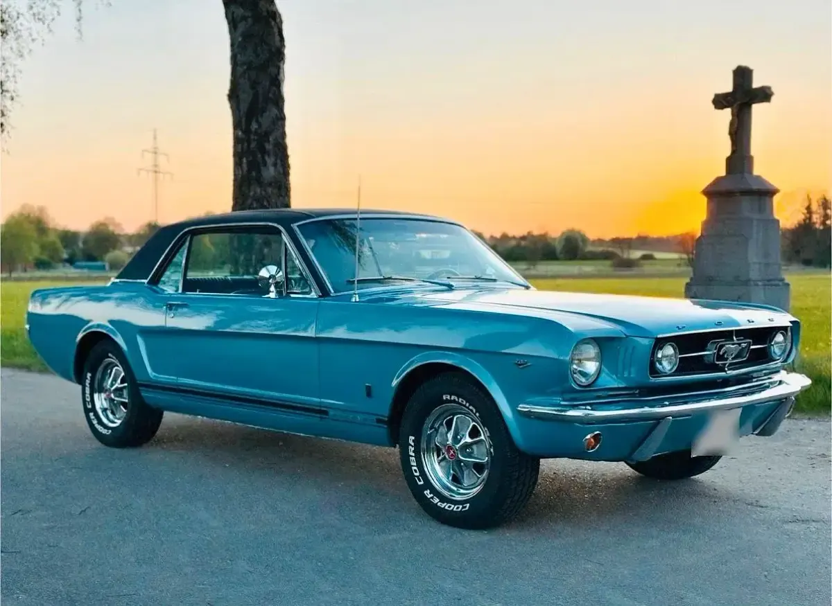Gebraucht Ford Mustang GT 235 PS (172 kW) 1965 Blau Coupé