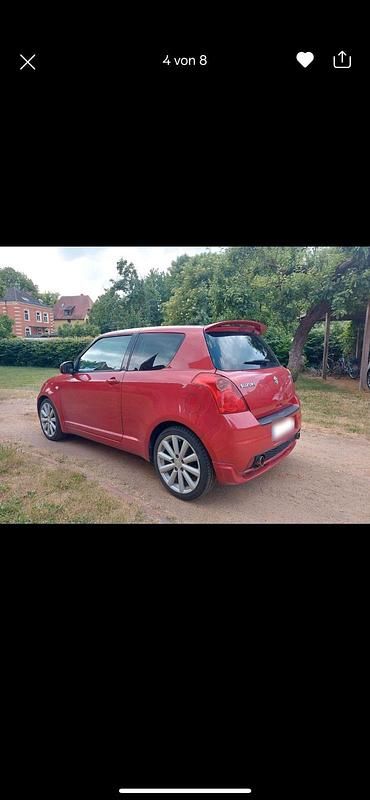 Gebraucht Suzuki Swift 126 PS (92 kW) 2006 Rot Kleinwagen