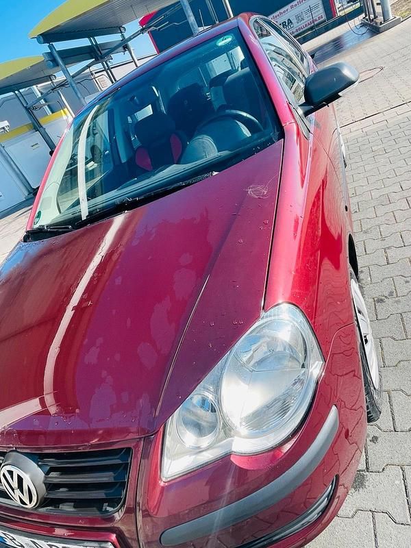 Gebraucht VW Polo Comfortline 80 PS (58 kW) 2007 Rot Kleinwagen