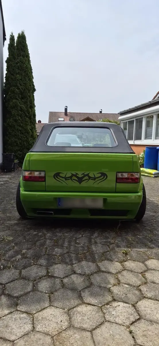 Gebraucht VW Golf Cabriolet 108 PS (79 kW) 1983 Grün Cabrio