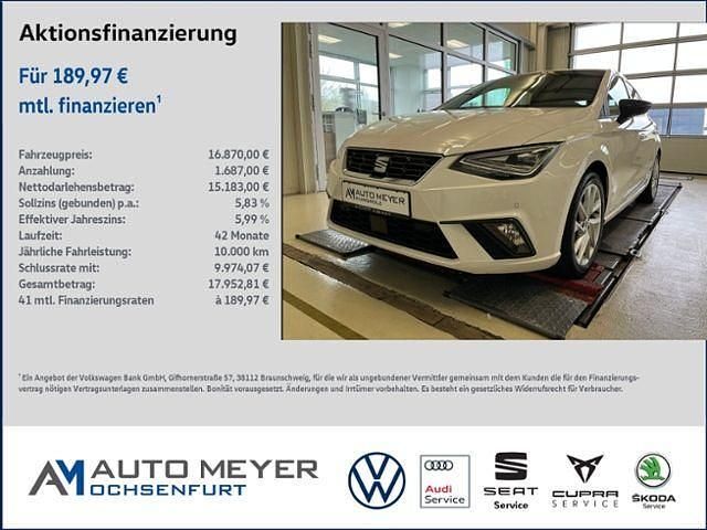 Weiß Gebraucht 2023 Seat Ibiza FR-Line Limousine | 16.870 € (Etwas zu teuer) - Bild 1/4