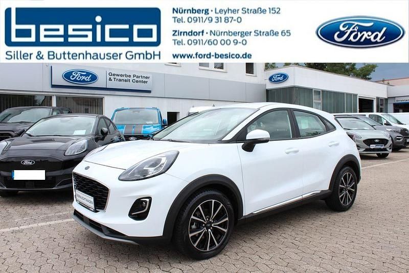 Weiß Gebraucht 2021 Ford Puma Titanium SUV | 18.970 € (Guter Preis) - Bild 1/4