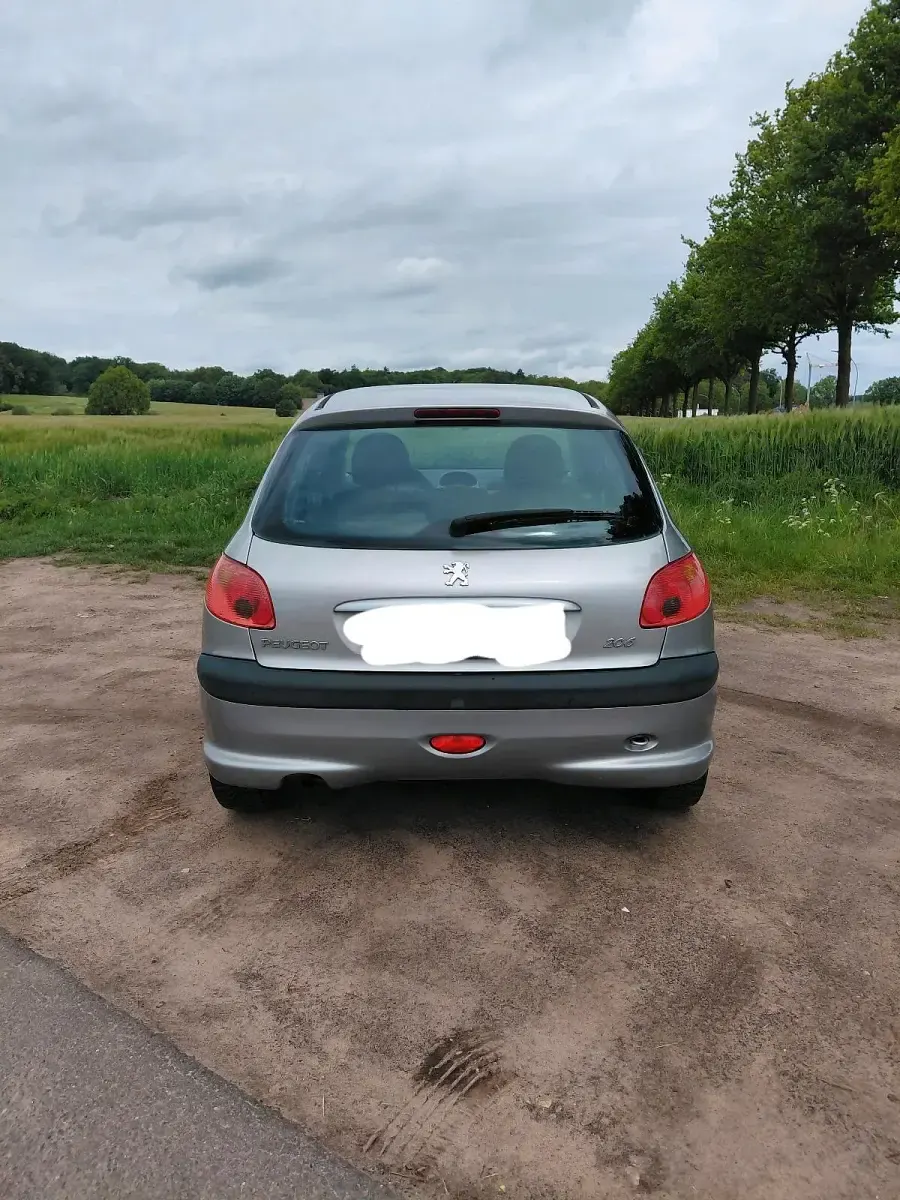 Używany Peugeot 206 89 KM (65 kW) 2005 Szary Hatchback