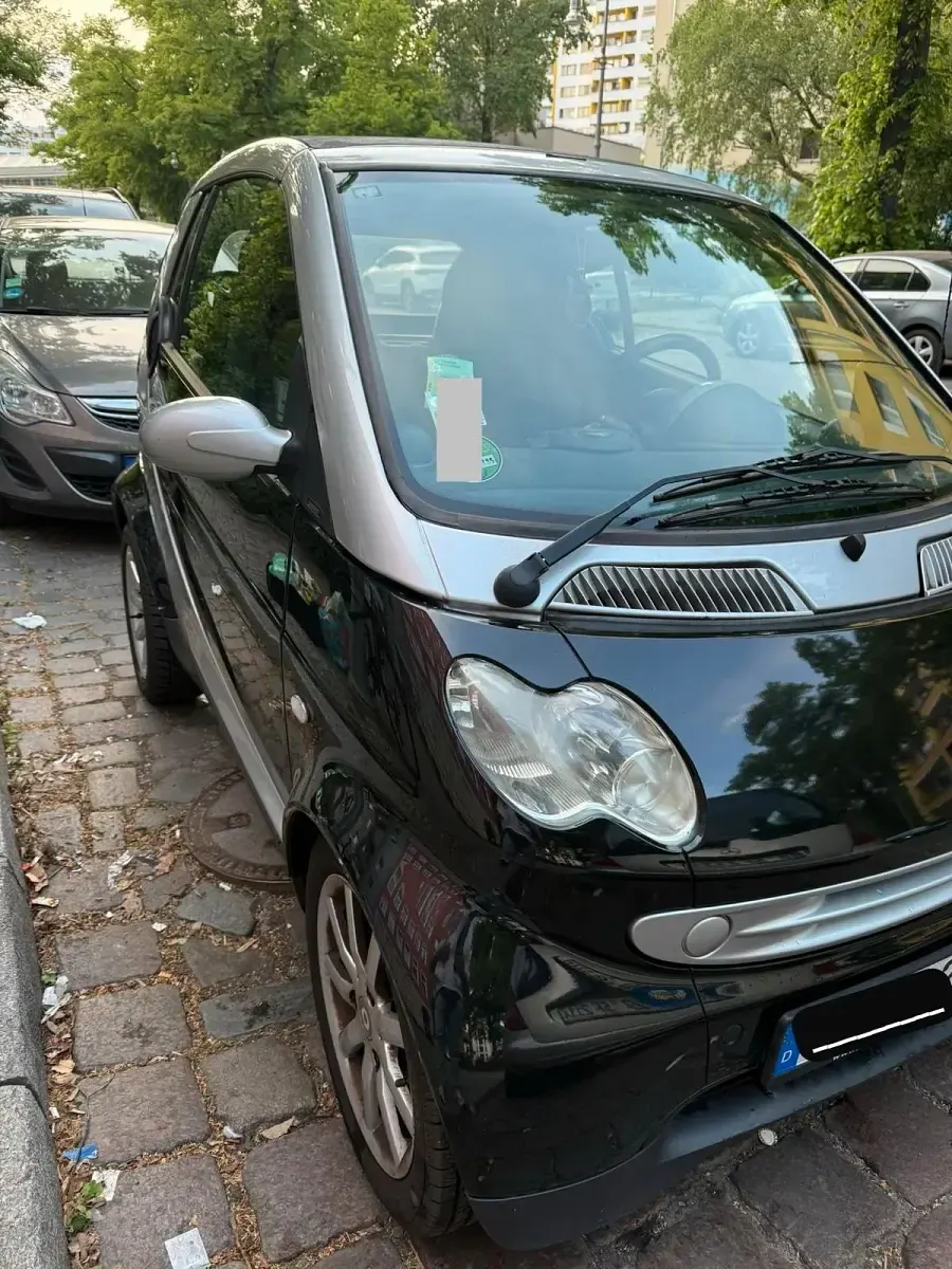Gebraucht Smart ForTwo Cabrio 61 PS (44 kW) 2005 Schwarz Cabrio