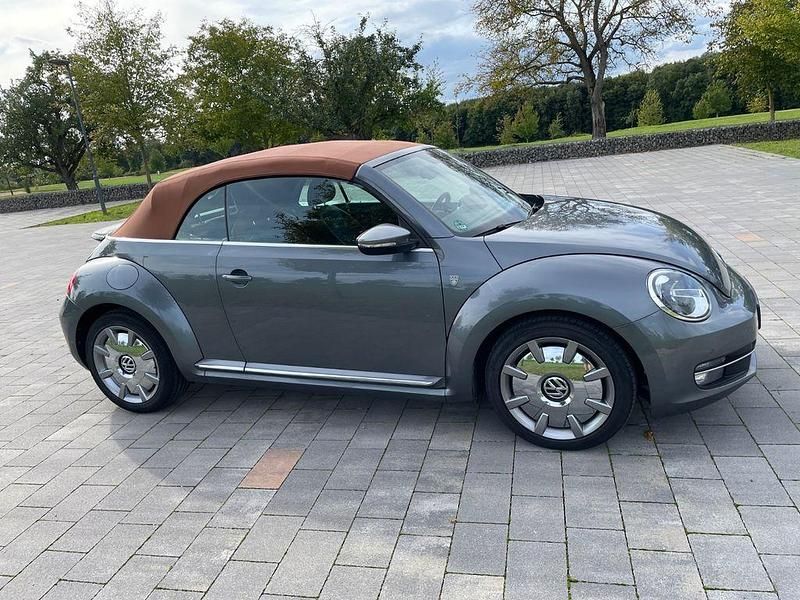 Grau Gebraucht 2015 VW Beetle Karmann Cabrio | 17.999 € (Superpreis) - Bild 1/4
