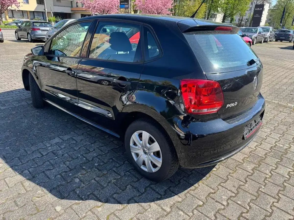 Gebraucht VW Polo Trendline 60 PS (44 kW) 2011 Schwarz Kleinwagen
