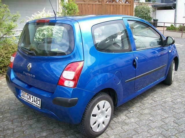 Gebraucht Renault Twingo Expression 58 PS (42 kW) 2008 Blau metallic Kleinwagen