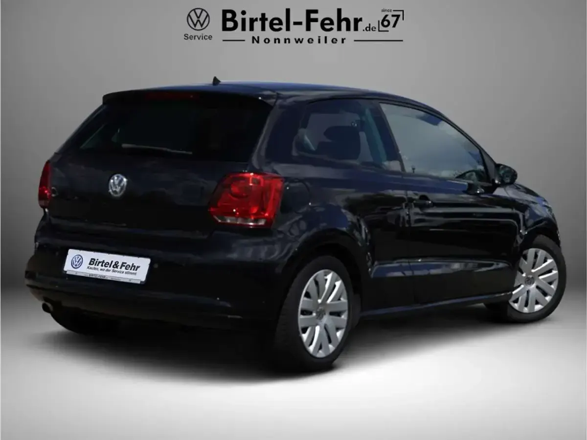 Gebraucht VW Polo Trendline 105 PS (77 kW) 2013 Schwarz Kleinwagen