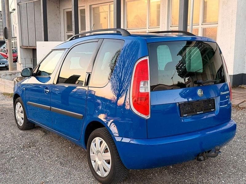 Gebraucht Skoda Roomster Style 69 PS (50 kW) 2008 Blau Van / Kleinbus