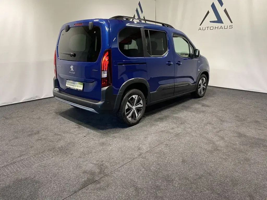 Gebraucht Peugeot Rifter GT-line 131 PS (96 kW) 2021 Blau Van / Kleinbus