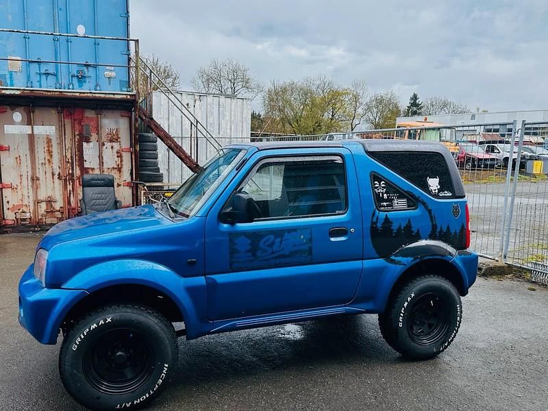 Używany Suzuki Jimny 80 KM (58 kW) 2001 Niebieski SUV