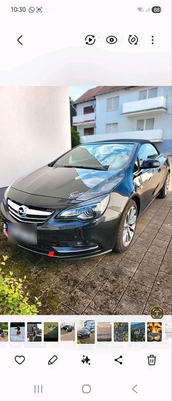 Gebraucht Opel Cascada 140 PS (102 kW) 2016 Schwarz Cabrio