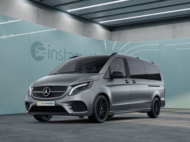 Grau Gebraucht 2021 Mercedes V300 Van / Kleinbus | 53.950 € (Teuer) - Bild 1/2