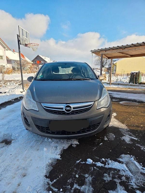 Grau Gebraucht 2013 Opel Corsa Edition Kleinwagen | 3.000 € (Superpreis) - Bild 1/4