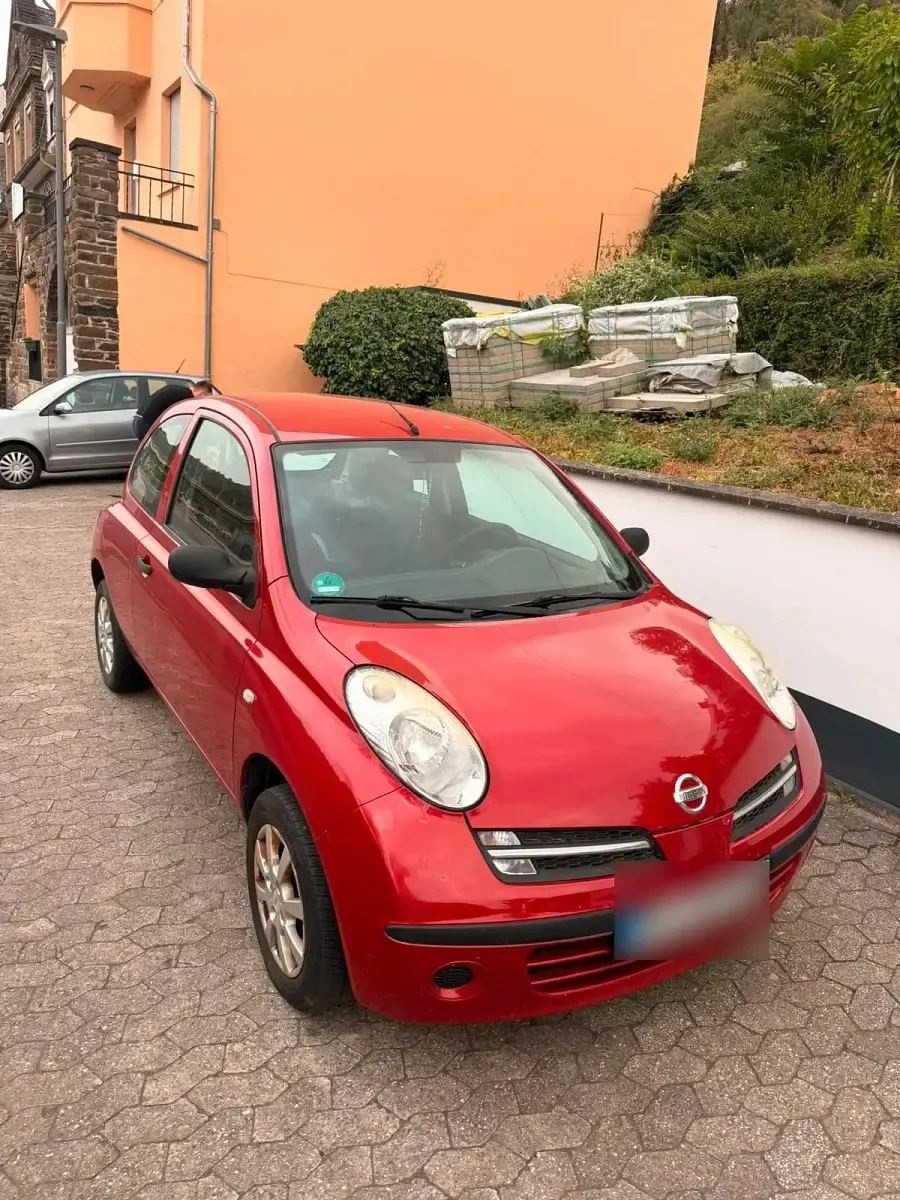 Gebraucht Nissan Micra 65 PS (47 kW) 2007 Rot Kleinwagen