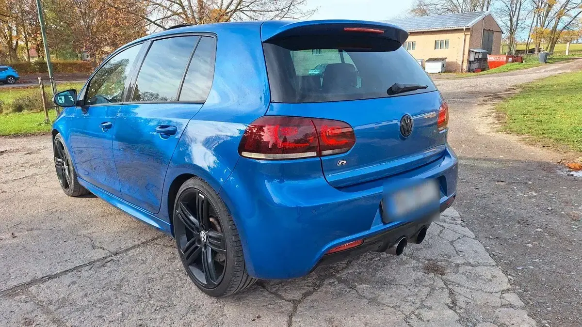 Gebraucht VW Golf VI R 271 PS (199 kW) 2011 Blau Kleinwagen