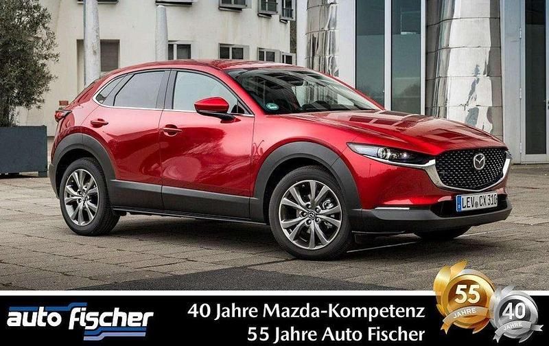 Machine gray Neu 2025 Mazda CX-30 Exclusive-Line SUV | 30.890 € - Bild 1/4
