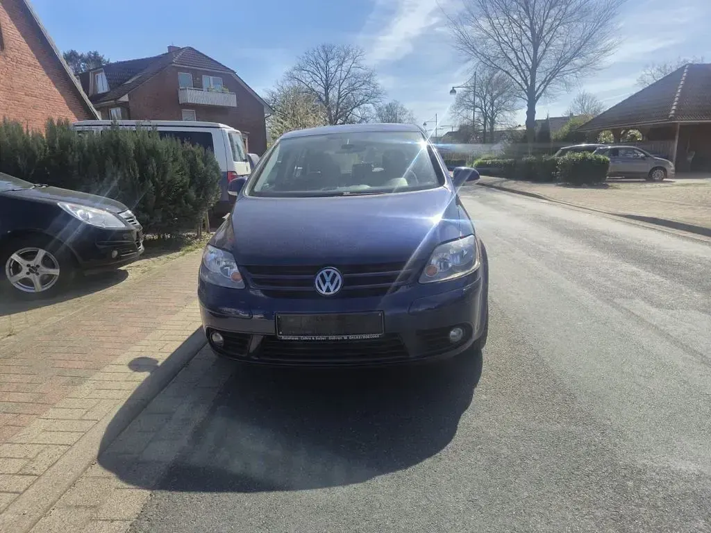 Gebraucht VW Golf Plus Cross Edition 140 PS (102 kW) 2008 Blau Van / Kleinbus