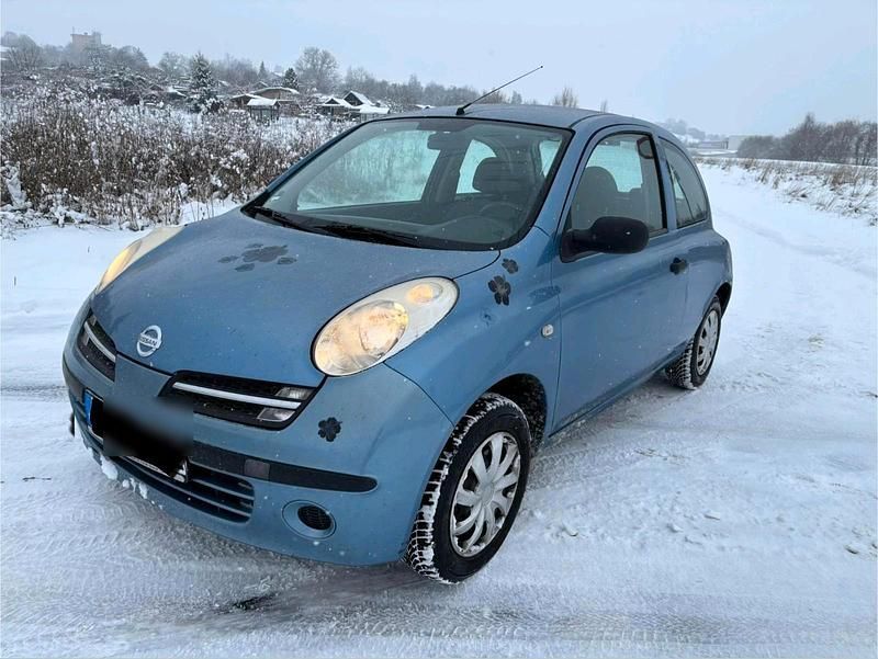 Blau Gebraucht 2006 Nissan Micra Kleinwagen | 1.990 € (Fairer Preis) - Bild 1/4