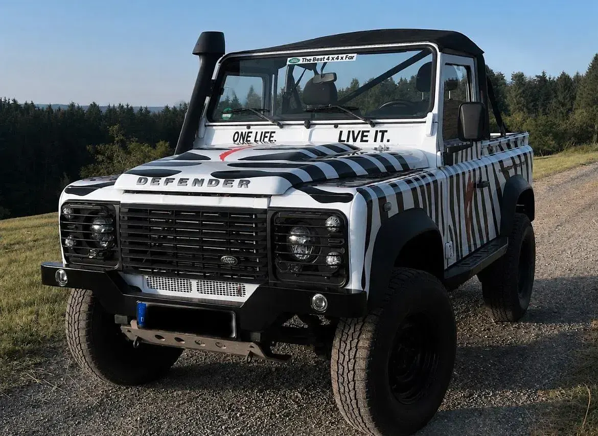 Gebraucht Land Rover Defender 122 PS (89 kW) 2014 Weiß SUV