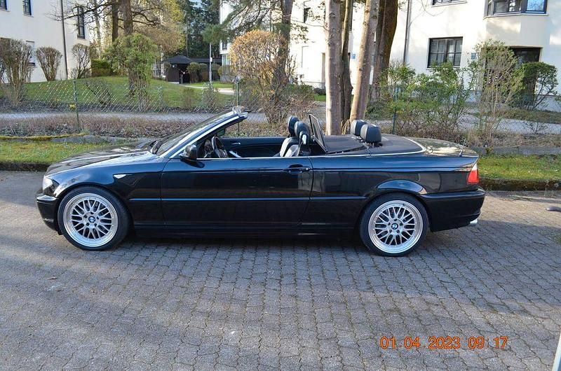 Gebraucht BMW 320 Cabriolet Performance 170 PS (125 kW) 2004 Schwarz Cabrio