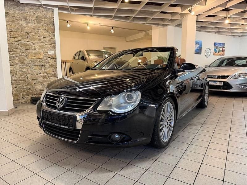 Gebraucht VW Eos Edition 122 PS (89 kW) 2008 Schwarz Cabrio