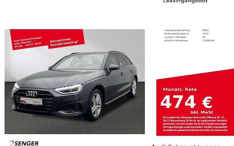 Manhattangrau metallic Gebraucht 2024 Audi A4 Advanced Plus Kombi | 42.880 € - Bild 1/4