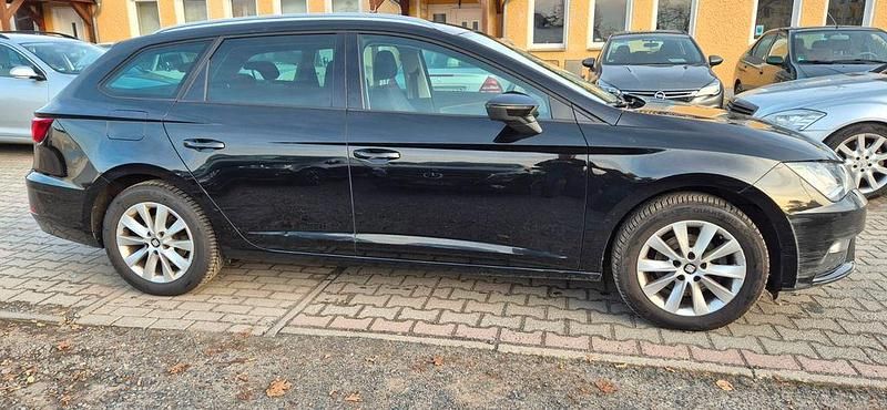 Gebraucht Seat Leon ST Style 110 PS (80 kW) 2017 Schwarz Kombi