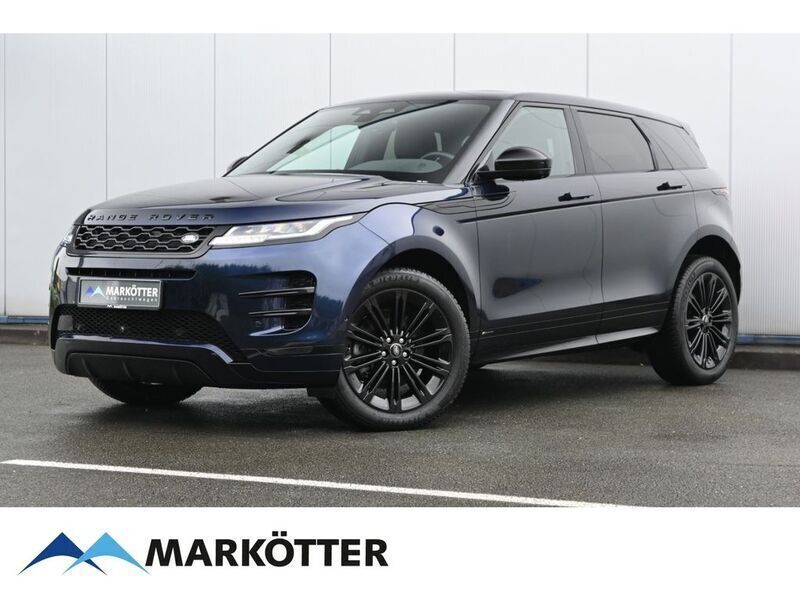 Dunkelblau Gebraucht 2021 Land Rover Range Rover evoque R-Dynamic SUV | 35.450 € (Guter Preis) - Bild 1/4