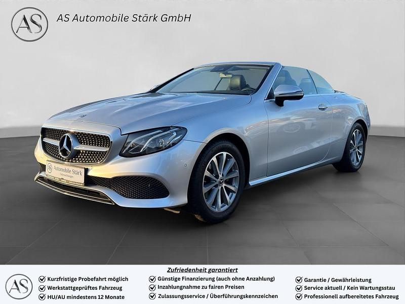 Silber Gebraucht 2018 Mercedes E200 Avantgarde Cabrio | 29.850 € (Fairer Preis) - Bild 1/4
