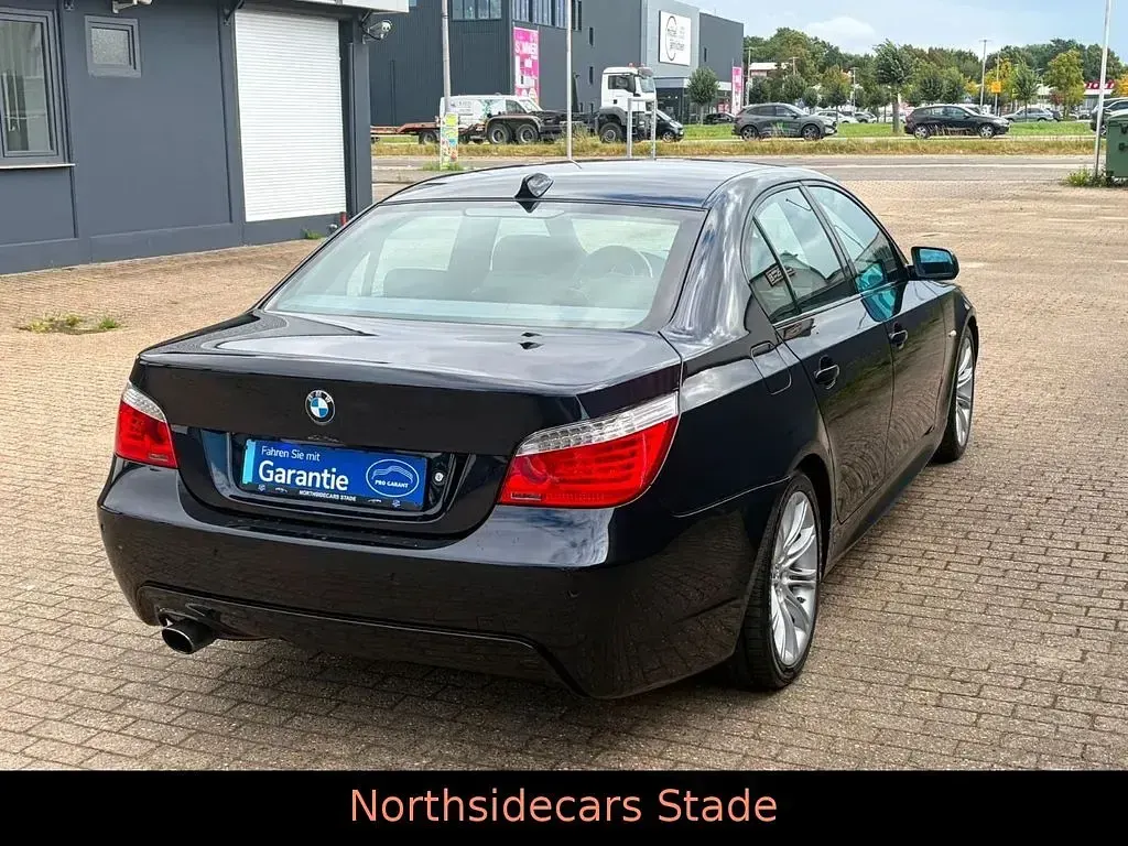 Gebraucht BMW 520 M Sport 177 PS (130 kW) 2008 Schwarz Limousine