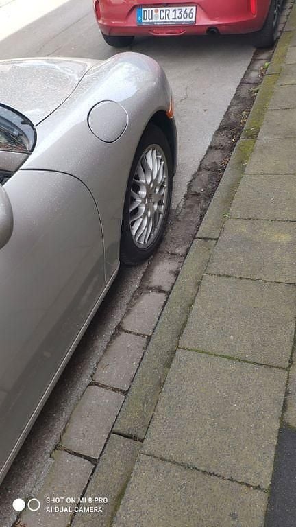 Gebraucht Porsche Boxster 220 PS (161 kW) 2000 Silber Cabrio