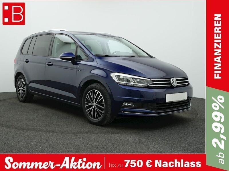 Gebraucht VW Touran Join 150 PS (110 kW) 2018 Blau Van / Kleinbus