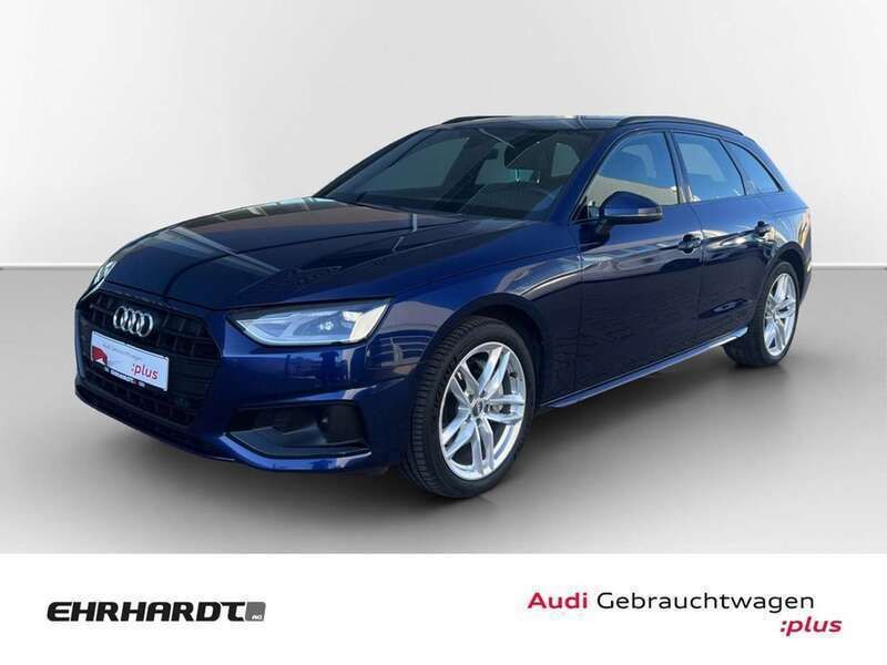 Blau Gebraucht 2021 Audi A4 Advanced Kombi | 26.990 € (Fairer Preis) - Bild 1/4