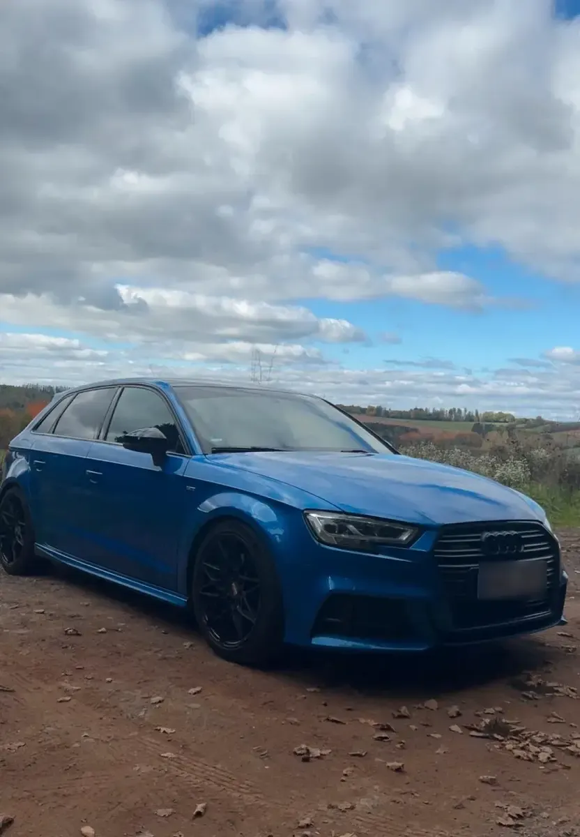 Brugt Audi A3 Sportback 184 HK (135 kW) 2017 Blå Hatchback