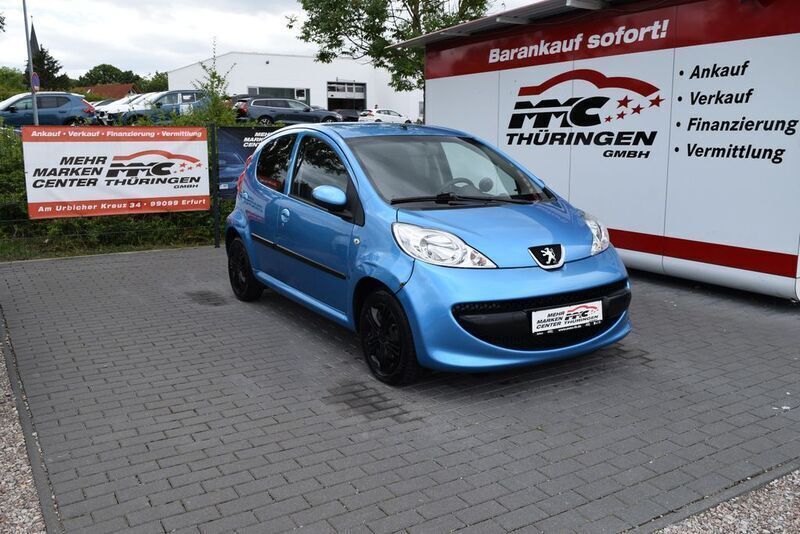 Blau Gebraucht 2006 Peugeot 107 Kleinwagen | 999 € (Guter Preis) - Bild 1/4