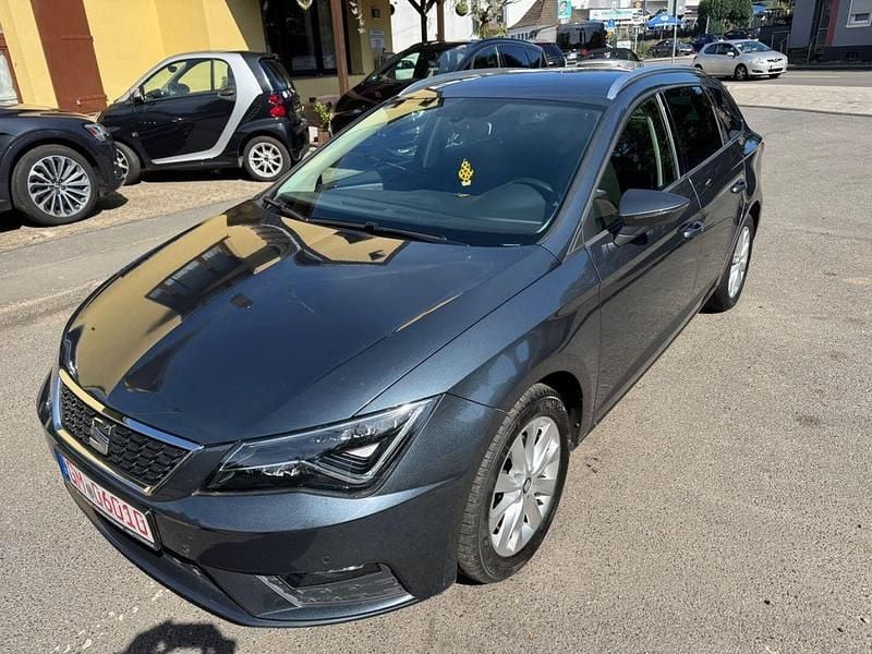 Gebraucht Seat Leon ST 131 PS (96 kW) 2021 Blau Kombi